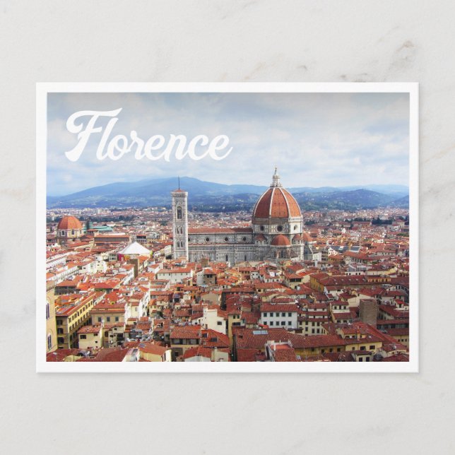 Carte postale de Florence Italie (Devant)