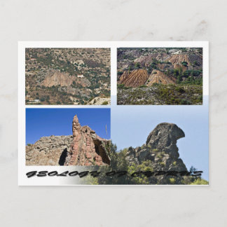 Carte postale de géologie de Chypre