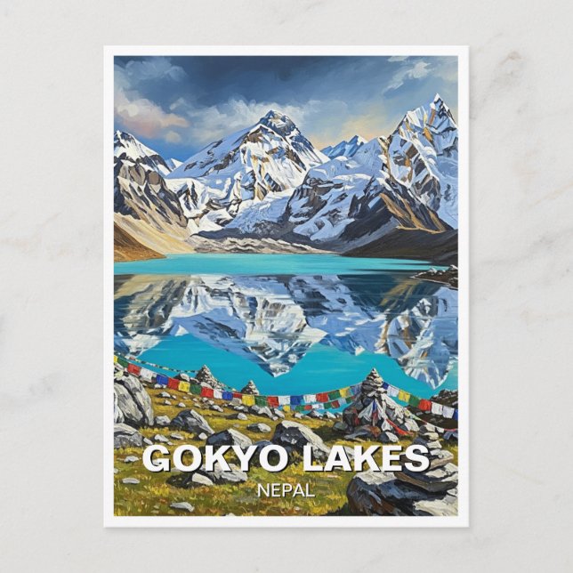 Carte postale de Gokyo Lakes Nepal (Devant)