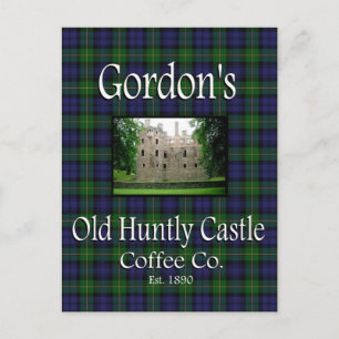 Carte postale de Gordon's Old Huntly Castle Coffee