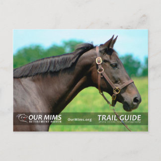 Carte postale de guide de traînée