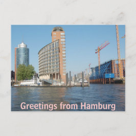 Carte postale de Hambourg