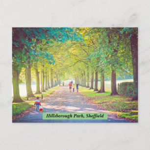 Carte postale de Hillsborough Park, Sheffield