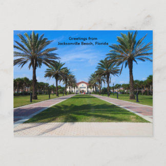 Carte postale de Jacksonville Beach, Floride