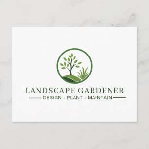 Carte postale de jardinier paysagiste   Jardiniers