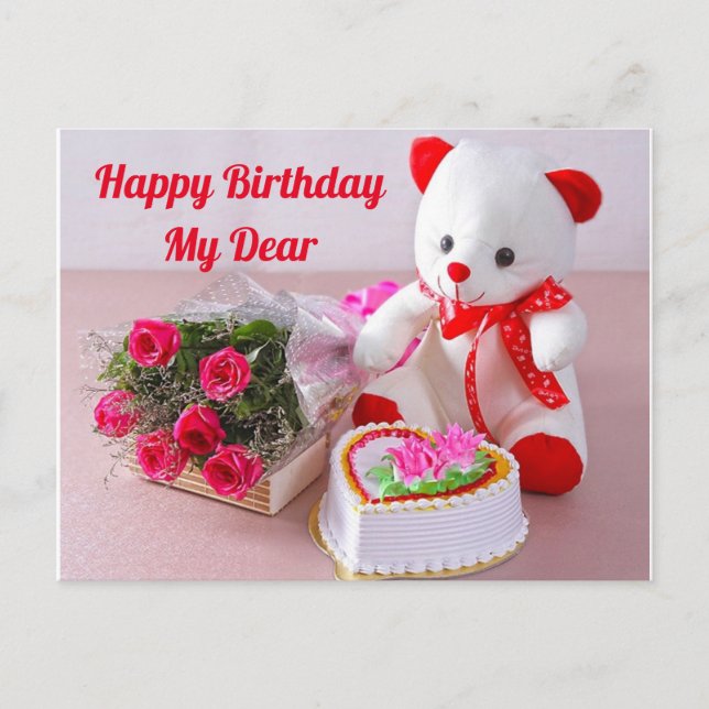 Carte postale de Joyeux Anniversaire (Devant)