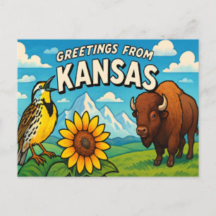 Carte postale de KANSAS