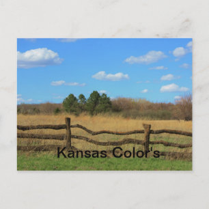 Carte postale de Kansas Color