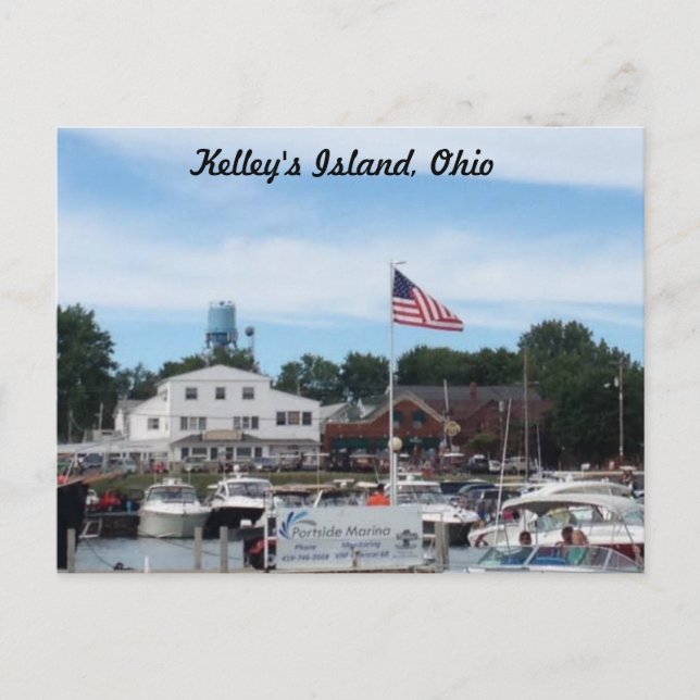 Carte postale de Kelley's Island Portside Marina O (Devant)