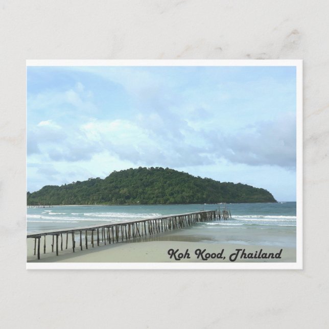 Carte postale de Koh Kood, Thaïlande (Devant)