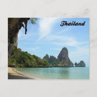 Carte postale de Krabi Thaïlande de plage de