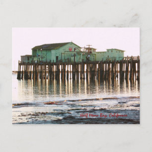 Carte postale de la baie de la demi-lune