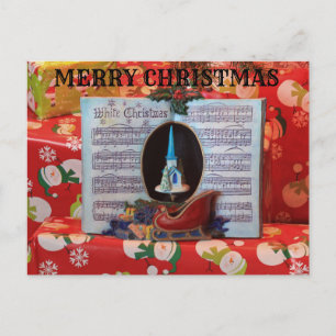 Carte postale de la boîte de musique Christ