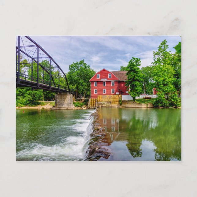 Carte postale de la cascade War Eagle Creek (Devant)