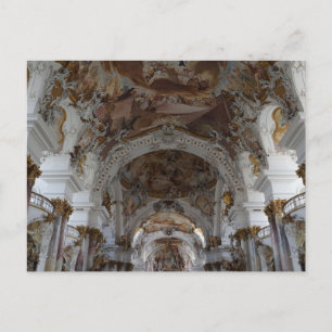 carte postale de la cathédrale baroque allemande
