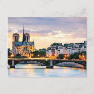 Carte postale de la cathédrale Notre-Dame