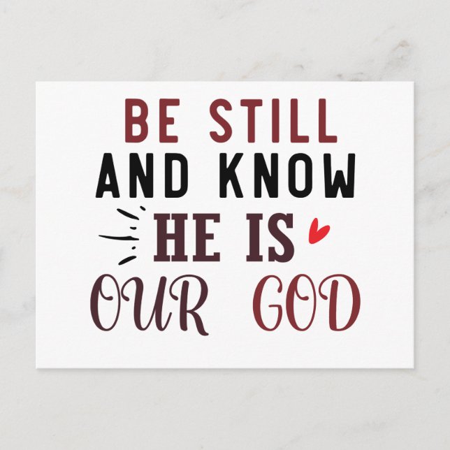 Carte postale de la citation de Jésus inspirant (Devant)