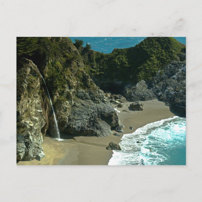 Carte postale de la côte de Californie (Devant)