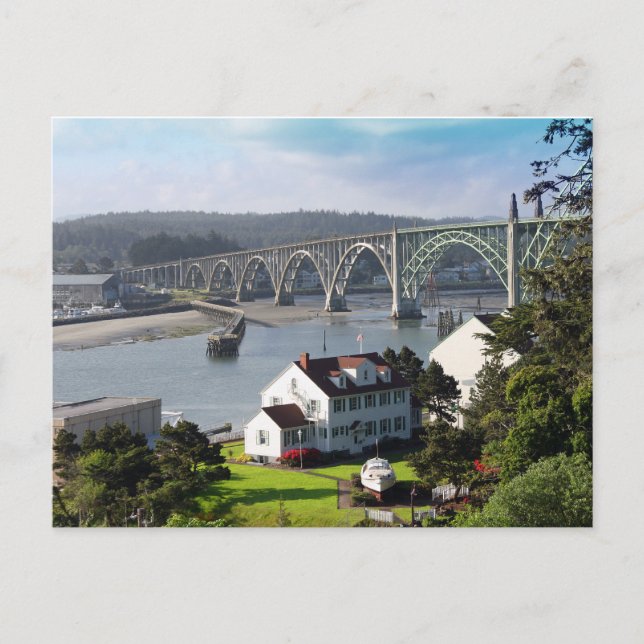 Carte postale de la côte de l'Oregon (Devant)