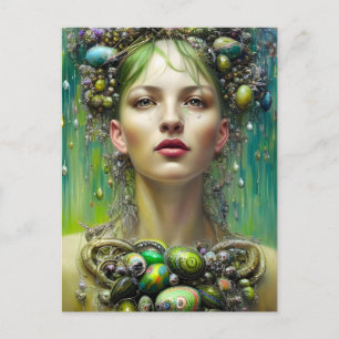 Carte postale de la déesse de Pâques