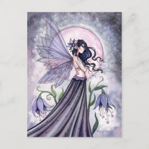 Carte postale de la fée de la nuit par Molly Harri