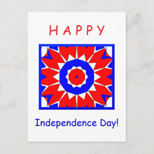 Carte postale de la Fête de l'Indépendance