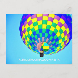 CARTE POSTALE DE LA FÊTE DES CERFS-VOLANTS D'ALBUQ