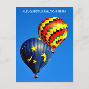 CARTE POSTALE DE LA FÊTE DES CERFS-VOLANTS D'ALBUQ