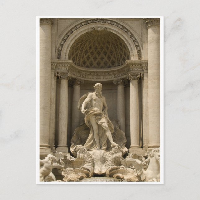 Carte postale de la Fontaine de Trevi (Devant)