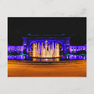 Carte postale de la gare de Kansas City Union la n