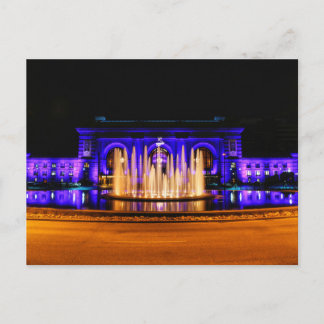 Carte postale de la gare de Kansas City Union la n