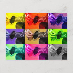 Carte postale de la Guitare aveugle couleur