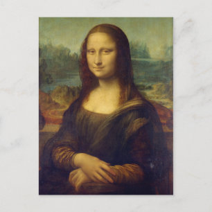 Carte postale de la Joconde