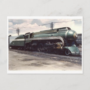 Carte postale de la locomotive à vapeur vintage St