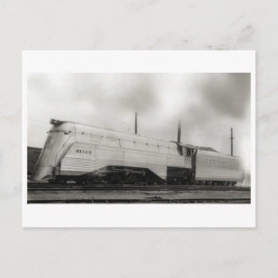 Carte postale de la locomotive à vapeur vintage St
