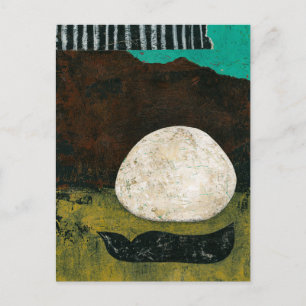 Carte postale de la lune de la récolte