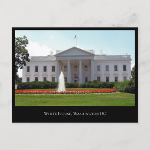 Carte postale de la Maison Blanche des États-Unis