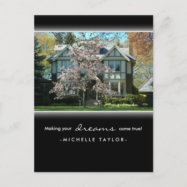 Carte postale de la maison immobilière Cherry Blos (Devant)