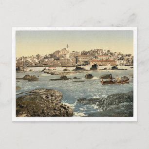 Carte Postale De la mer, Jaffa, Terre Sainte (Israël) clas