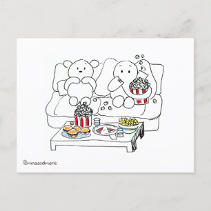 Carte postale de la nuit du film