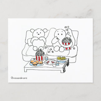 Carte postale de la nuit du film