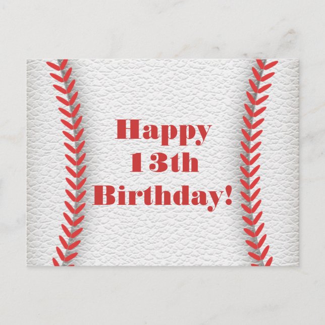 Carte postale de la partie de baseball (Devant)