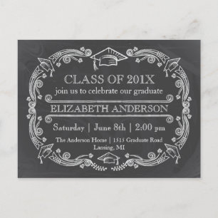Carte postale de la partie de graduation du tablea