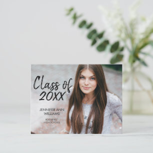 Carte postale de la partie de graduation photo min