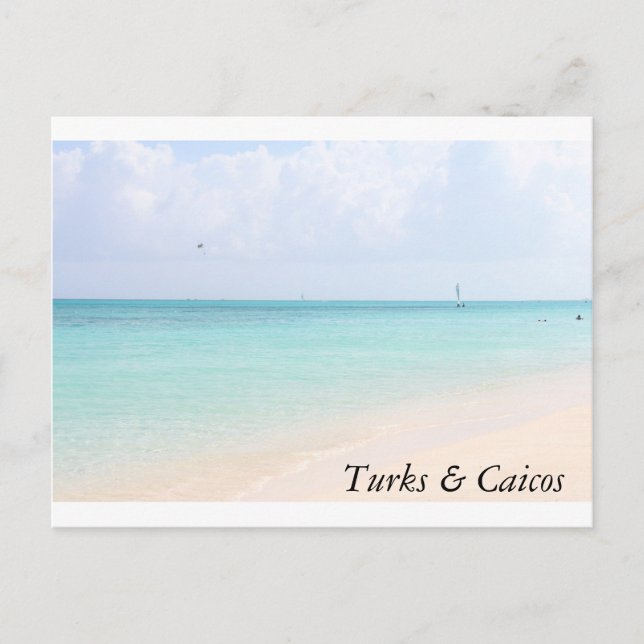 Carte postale de la plage (Devant)