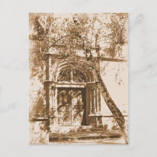 Carte postale de la porte de l'église