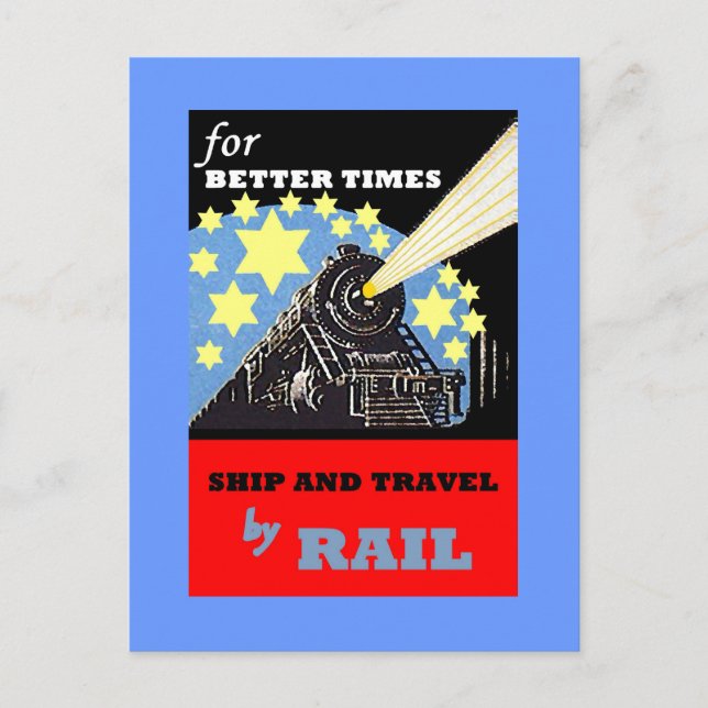 CARTE POSTALE DE LA PUBLICITÉ DES VOYAGES FERROVIA (Devant)