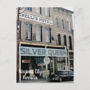 Carte postale de la reine d'argent de Virginie, Ne