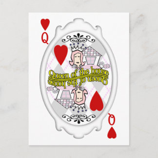 Carte postale de la Reine de la Chambre
