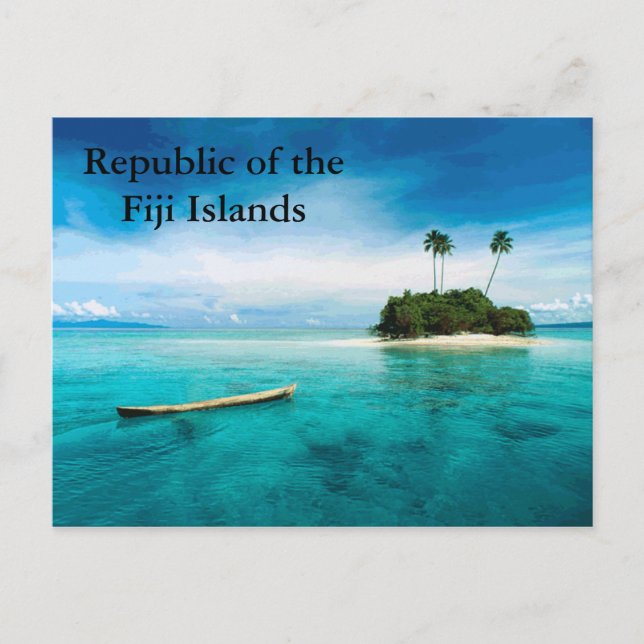 Carte postale de la République des îles Fidji (Devant)